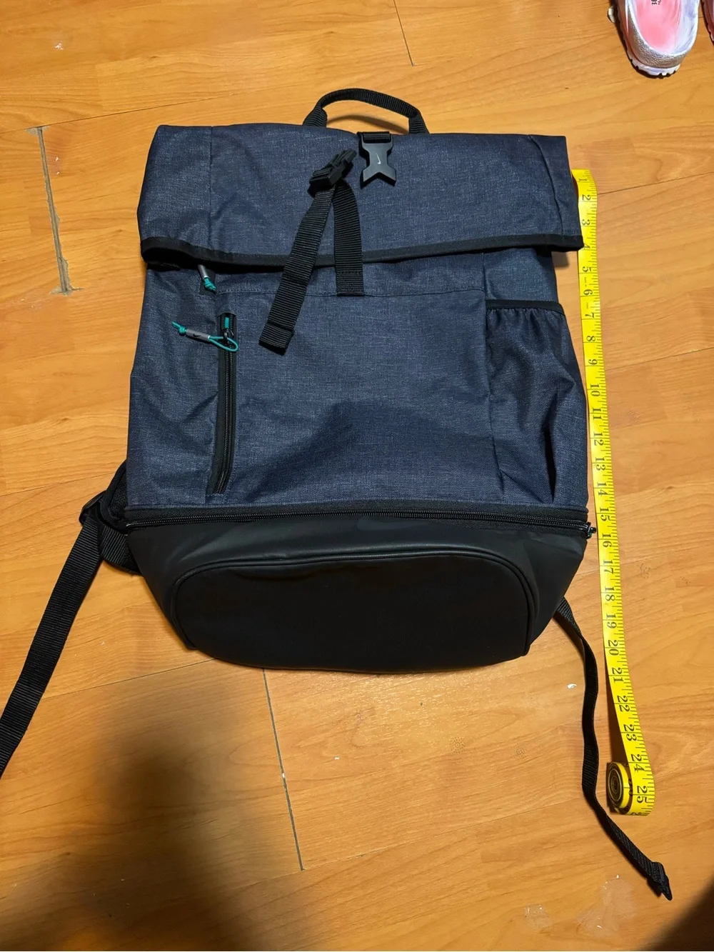 Nike   Navy Roll-Top Backpack